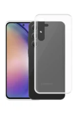 Uray store Samsung Galaxy A55 5G Kılıf Lüx Şeffaf Silikon