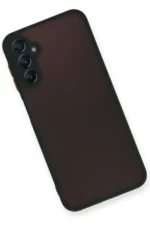 Uray store Samsung Galaxy A55 5G Kılıf Montreal Silikon Kapak - Siyah - Görsel 2