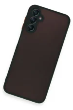 Uray store Samsung Galaxy A55 5G Kılıf Montreal Silikon Kapak - Siyah - Görsel 3