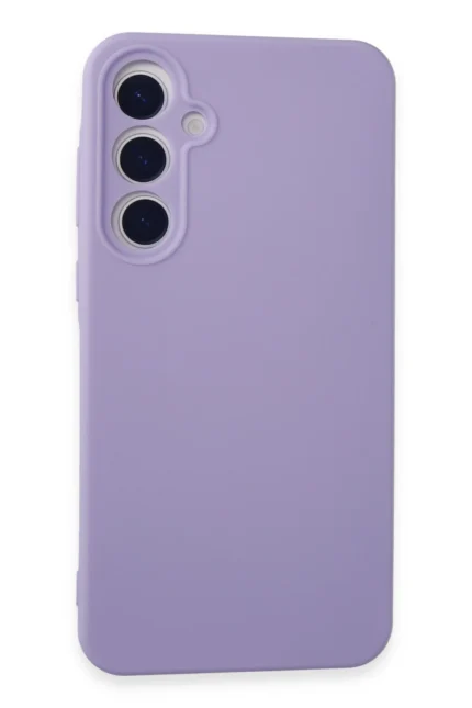 Uray store Samsung Galaxy A55 5G Kılıf Nano içi Kadife Silikon - Lila