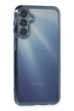 Uray store Samsung Galaxy A55 5G Kılıf Razer Lensli Silikon - Açık Mavi