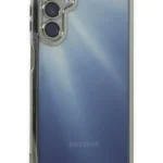 Uray store Samsung Galaxy A55 5G Kılıf Razer Lensli Silikon - Gümüş