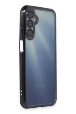 Uray store Samsung Galaxy A55 5G Kılıf Razer Lensli Silikon - Mor - Görsel 2