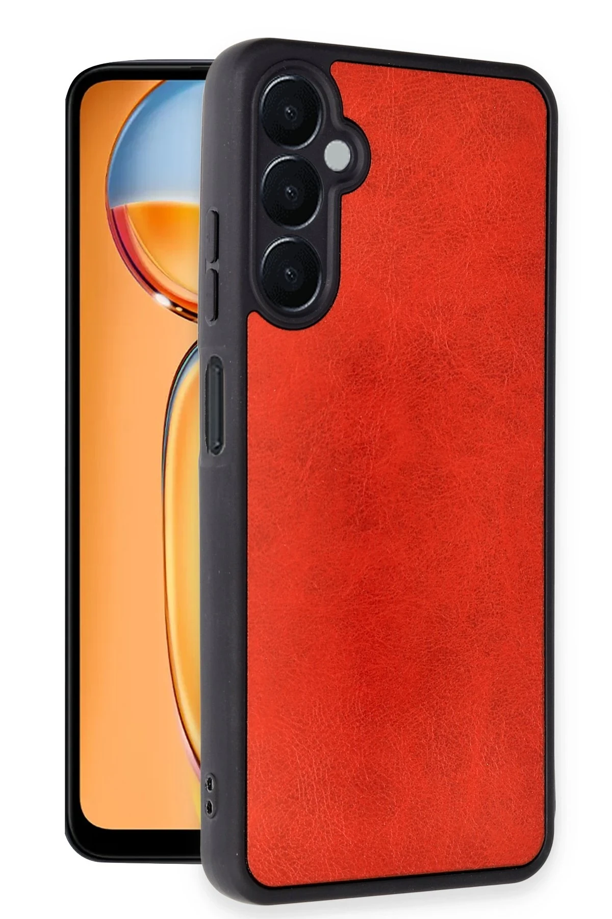 newface-samsung-galaxy-a56-kilif-aras-deri-kapak-kirmizi-default Uray store Samsung Galaxy A56 Kılıf Aras Deri Kapak - Kırmızı - Görsel 1