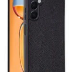 Uray store Samsung Galaxy A56 Kılıf Aras Deri Kapak - Siyah