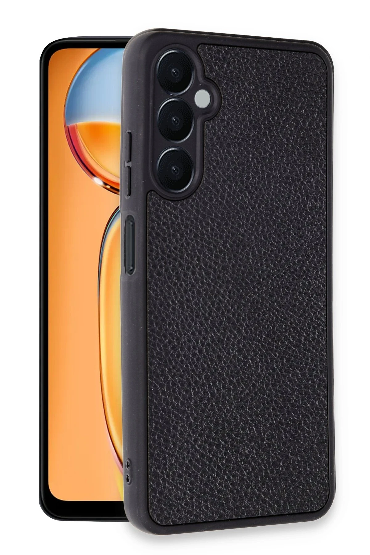 newface-samsung-galaxy-a56-kilif-aras-deri-kapak-siyah-default Uray store Samsung Galaxy A56 Kılıf Aras Deri Kapak - Siyah - Görsel 1