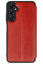 Uray store Samsung Galaxy A56 Kılıf Flip Cover - Kırmızı