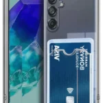 Uray store Samsung Galaxy A56 Kılıf Kart Şeffaf Silikon - Şeffaf