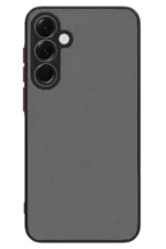 Uray store Samsung Galaxy A56 Kılıf Montreal Silikon Kapak - Siyah - Görsel 2