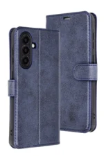 Uray store Samsung Galaxy A56 Kılıf Trend S Plus Kapaklı Kılıf - Lacivert