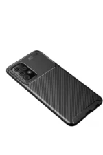 Uray store Samsung Galaxy A72 Kılıf Auto Focus Karbon Kapak - Siyah - Görsel 2
