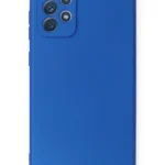Uray store Samsung Galaxy A72 Kılıf First Silikon - Mavi