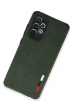 Uray store Samsung Galaxy A72 Kılıf Loop Deri Silikon - Yeşil - Görsel 2