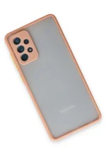 Uray store Samsung Galaxy A72 Kılıf Montreal Silikon Kapak - Pembe - Görsel 2