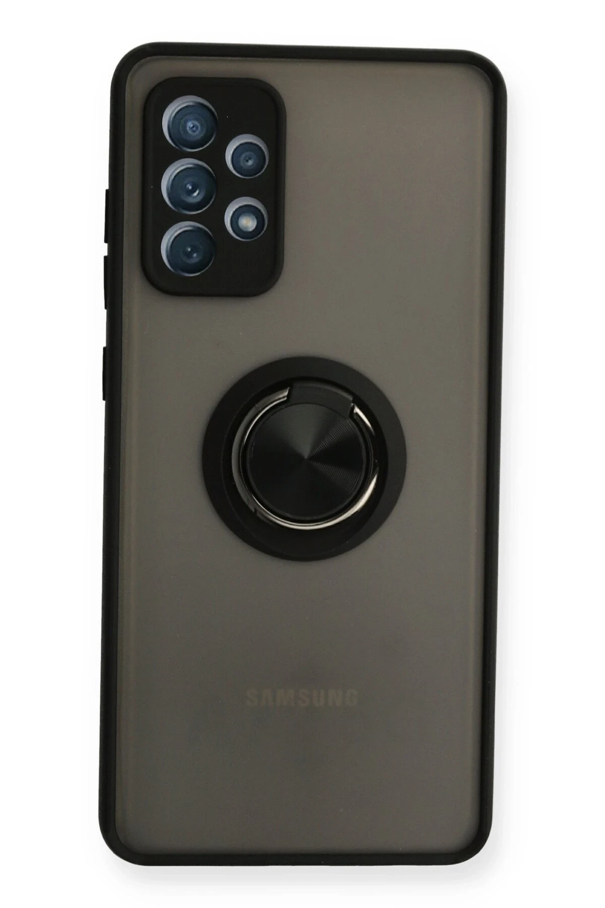 newface-samsung-galaxy-a72-kilif-montreal-yuzuklu-silikon-kapak-siyah-default Uray store Samsung Galaxy A72 Kılıf Montreal Yüzüklü Silikon Kapak - Siyah - Görsel 1