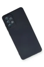 Uray store Samsung Galaxy A72 Kılıf Nano içi Kadife Silikon - Lacivert - Görsel 3