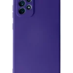 Uray store Samsung Galaxy A72 Kılıf Nano içi Kadife Silikon - Mor