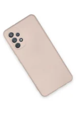 Uray store Samsung Galaxy A72 Kılıf Nano içi Kadife Silikon - Pudra - Görsel 2