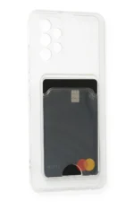 Uray store Samsung Galaxy A73 5G Kılıf Kart Şeffaf Silikon - Şeffaf - Görsel 3