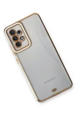 Uray store Samsung Galaxy A73 5G Kılıf Liva Lens Silikon - Beyaz - Görsel 2