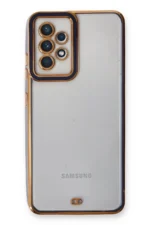 Uray store Samsung Galaxy A73 5G Kılıf Liva Lens Silikon - Mavi - Görsel 2