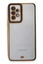 Uray store Samsung Galaxy A73 5G Kılıf Liva Lens Silikon - Siyah - Görsel 2