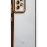Uray store Samsung Galaxy A73 5G Kılıf Liva Lens Silikon - Siyah