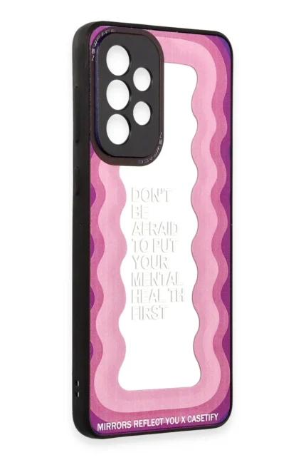 Uray store Samsung Galaxy A73 5G Kılıf Mirror Desenli Kapak - Mirror - 11
