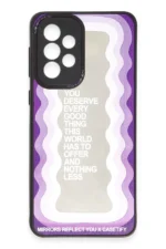 Uray store Samsung Galaxy A73 5G Kılıf Mirror Desenli Kapak - Mirror - 5 - Görsel 2