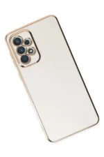 Uray store Samsung Galaxy A73 5G Kılıf Volet Silikon - Beyaz - Görsel 2
