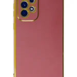 Uray store Samsung Galaxy A73 5G Kılıf Volet Silikon - Kırmızı