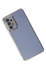 Uray store Samsung Galaxy A73 5G Kılıf Volet Silikon - Mavi - Görsel 2