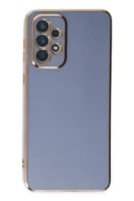 Uray store Samsung Galaxy A73 5G Kılıf Volet Silikon - Mavi
