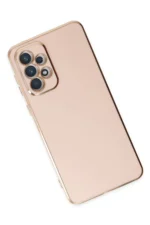 Uray store Samsung Galaxy A73 5G Kılıf Volet Silikon - Pembe - Görsel 2