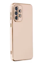 Uray store Samsung Galaxy A73 5G Kılıf Volet Silikon - Pembe - Görsel 3