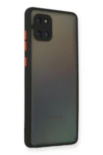 Uray store Samsung Galaxy A81 / Note 10 Lite Kılıf Montreal Silikon Kapak - Siyah - Görsel 2