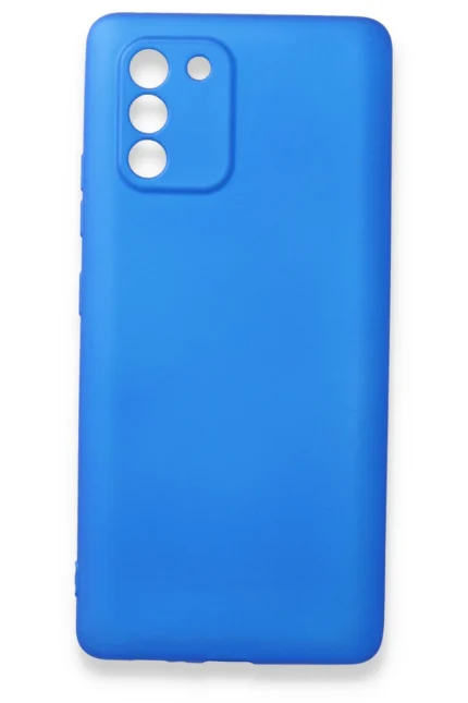 Uray store Samsung Galaxy A91 / S10 Lite Kılıf First Silikon - Mavi