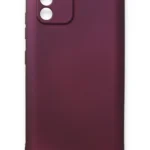 Uray store Samsung Galaxy A91 / S10 Lite Kılıf First Silikon - Mürdüm