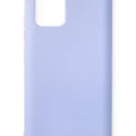 Uray store Samsung Galaxy A91 / S10 Lite Kılıf Nano içi Kadife Silikon - Lila