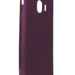 Uray store Samsung Galaxy J4 Kılıf First Silikon - Mürdüm