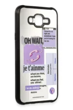 Uray store Samsung Galaxy J7 Kılıf Mirror Desenli Kapak - Mirror - 4