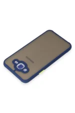 Uray store Samsung Galaxy J7 Kılıf Montreal Silikon Kapak - Lacivert - Görsel 3
