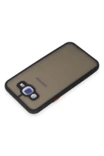 Uray store Samsung Galaxy J7 Kılıf Montreal Silikon Kapak - Siyah - Görsel 3