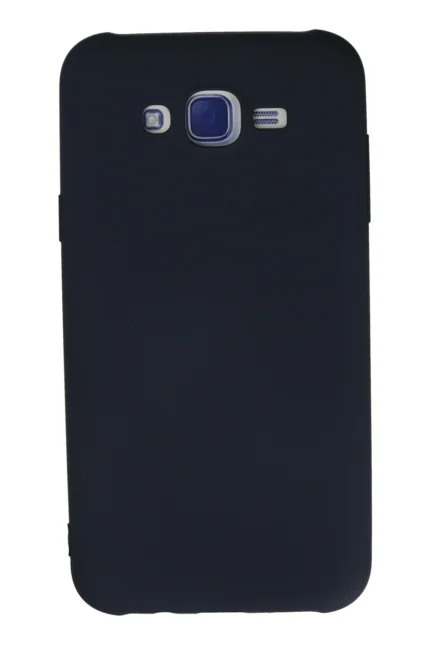 Uray store Samsung Galaxy J7 Kılıf Nano içi Kadife Silikon - Lacivert