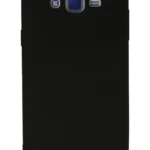 Uray store Samsung Galaxy J7 Kılıf Nano içi Kadife Silikon - Siyah