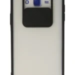 Uray store Samsung Galaxy J7 Kılıf Palm Buzlu Kamera Sürgülü Silikon - Siyah