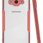 Uray store Samsung Galaxy J7 Kılıf Platin Silikon - Pembe