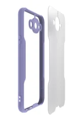 Uray store Samsung Galaxy J7 Kılıf Platin Silikon - Siyah - Görsel 2