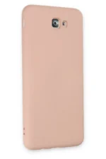 Uray store Samsung Galaxy J7 Prime Kılıf Nano içi Kadife Silikon - Pudra - Görsel 2