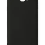 Uray store Samsung Galaxy J7 Prime Kılıf Nano içi Kadife Silikon - Siyah